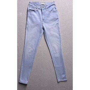 Levi's 721 High Rise Skinny Jeans Light Wash Denim Women's Size 27